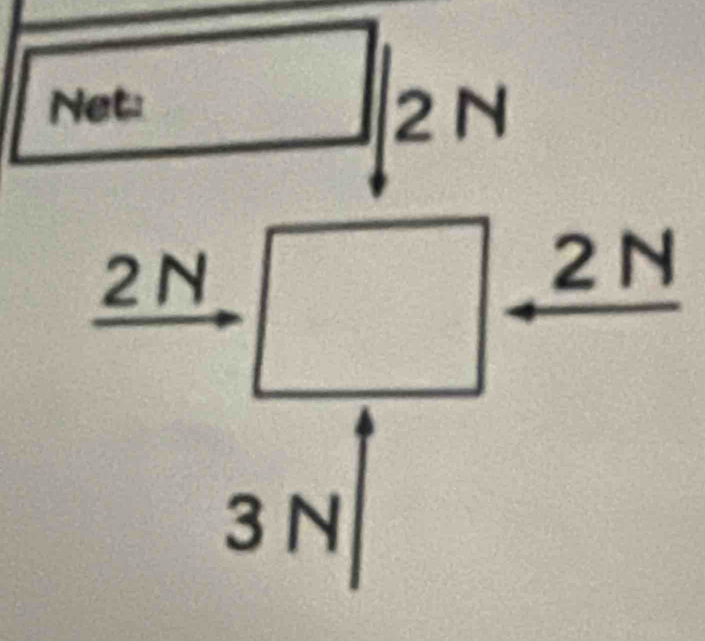 Net: 2 N