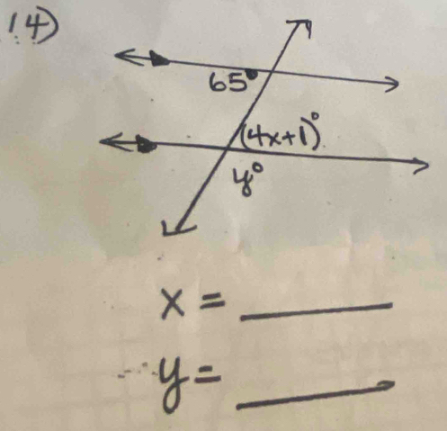 x= _ 
y=_ 