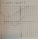 g(x)=f(2x)+5