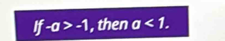 Ti 1 -a>-1 , then a<1</tex>.