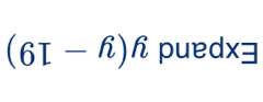 (6I-h)f pued x=