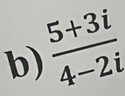  (5+3i)/4-2i 