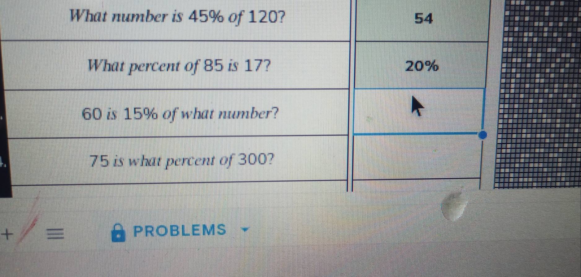 + = 
PROBLEMS