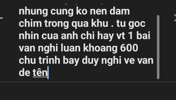 nhung cung ko nen dam 
chim trong qua khu . tu goc 
nhin cua anh chi hay vt 1 bai 
van nghi luan khoang 600
chu trinh bay duy nghi ve van 
de tên