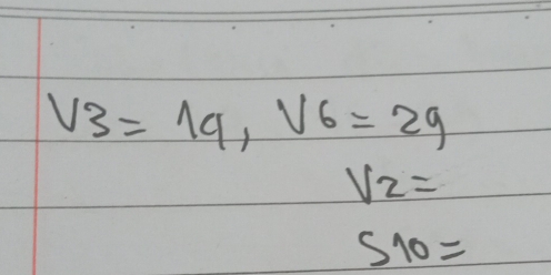 V_3=19, V_6=29
V_2=
510=