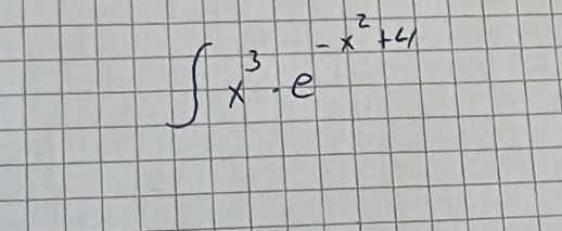 ∈t x^3· e^(-x^2)+4