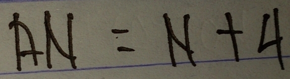 AN=N+4