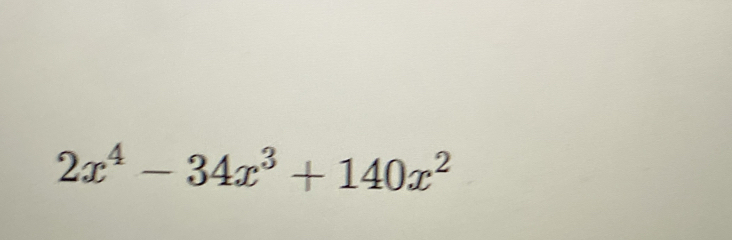 2x^4-34x^3+140x^2