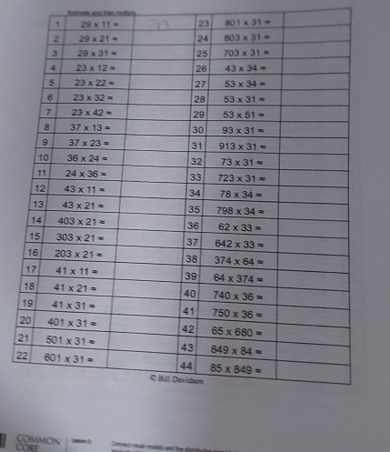 Dnnew and then mutc
3 801* 31=
2
2
2
COMMON CORE