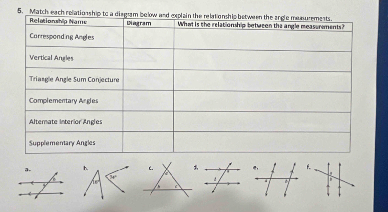 Match each r