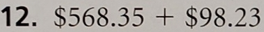 $568.35+$98.23