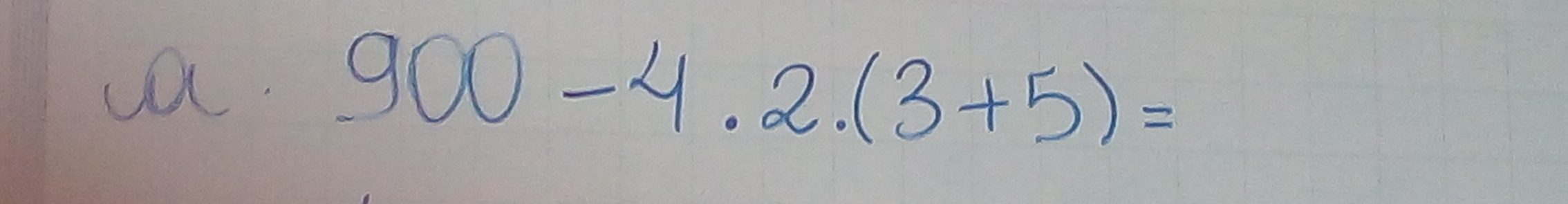 ca. 900-4· 2· (3+5)=