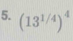 (13^(1/4))^4