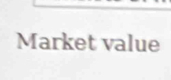 Market value