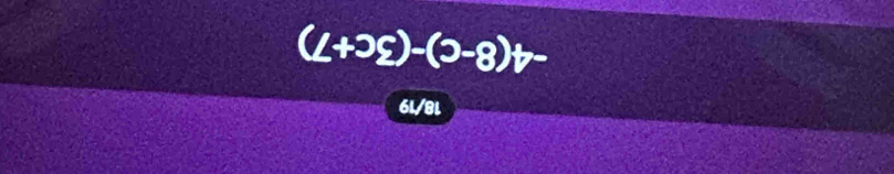 (L+3g)-(9-8)+-
61/81