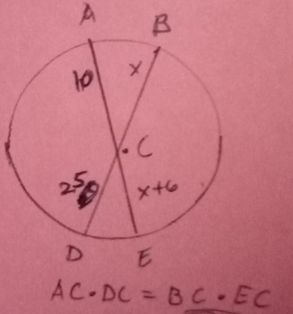 A
AC· DC=BC· EC