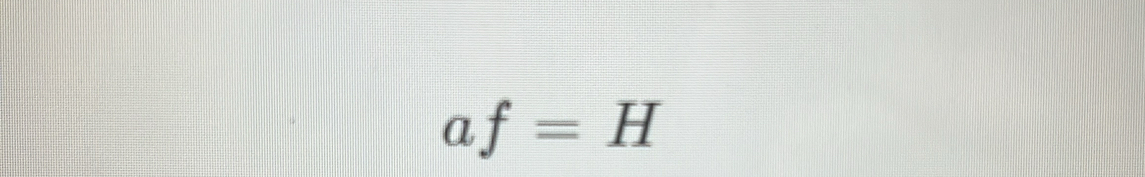 af=H