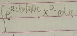 ∈t e^(-2.2:|x|x^2)dx