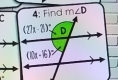 4: Find m∠ D
40