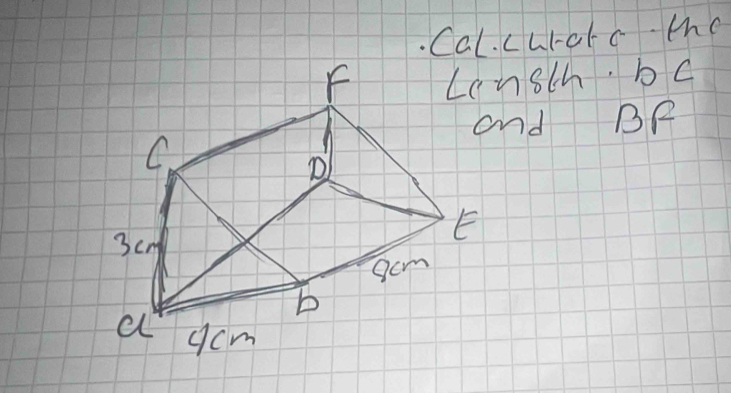 Cal. curolc the 
Len8th. bc 
cnd 1 BR