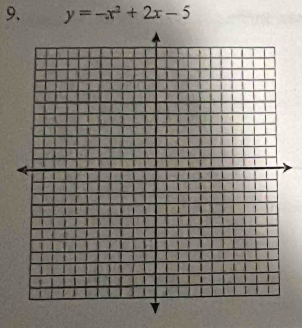 y=-x^2+2x-5