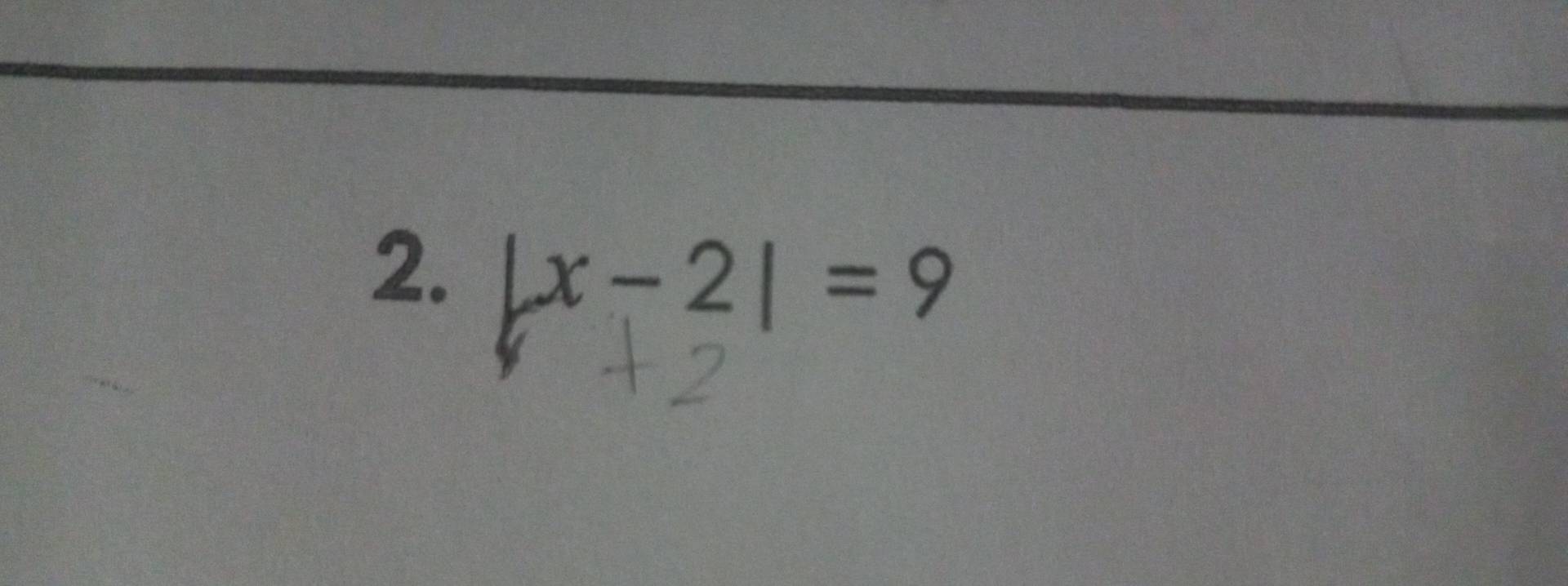 x-2|=9