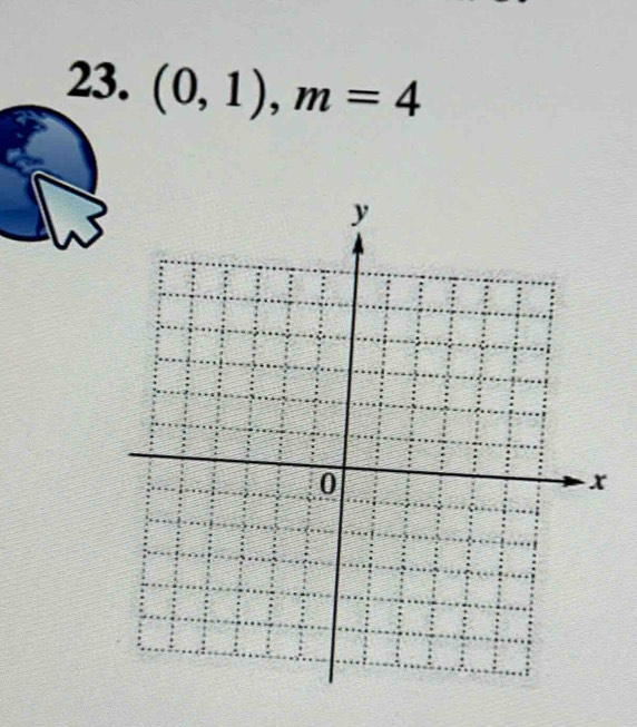 (0,1), m=4