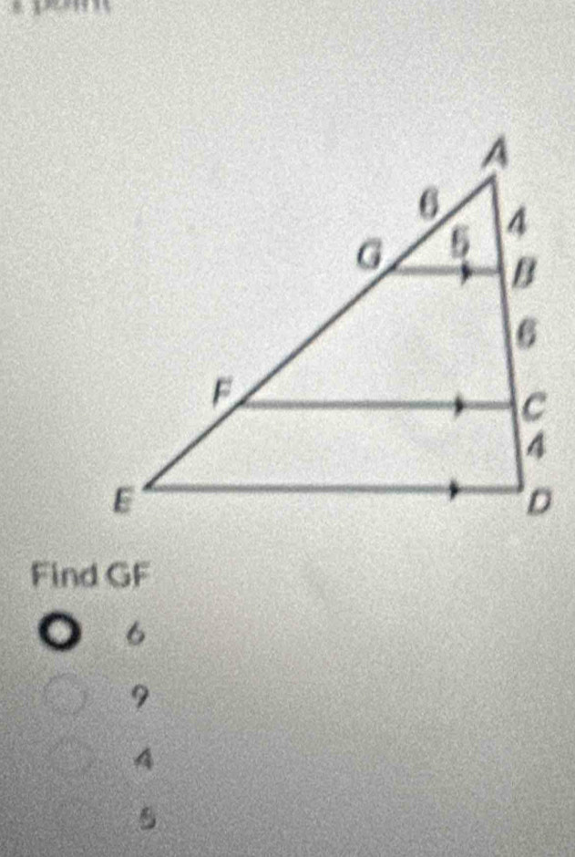 Find GF
o 6
9
4
5