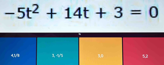 -5t^2+14t+3=0