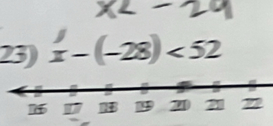 x-(-28)<52</tex>