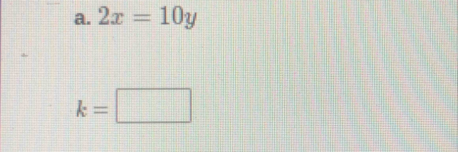 2x=10y
k=□