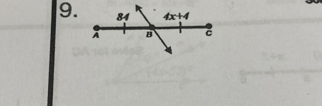 84
4x+4
A 
B 
C