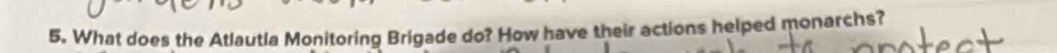 What does the Atlautla Monitoring Brigade do? How have their actions helped monarchs?