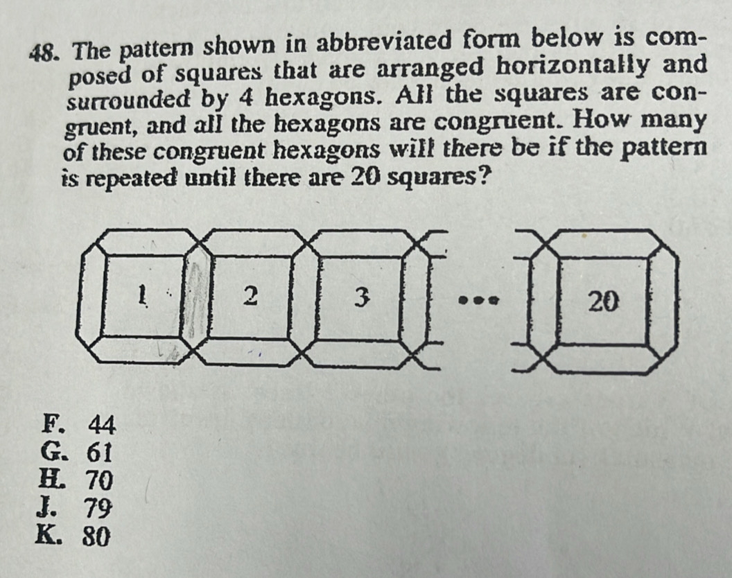 Solved: The pattern shown in abbreviated form below is com- posed of ...