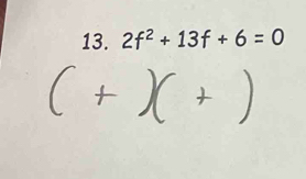 2f^2+13f+6=0