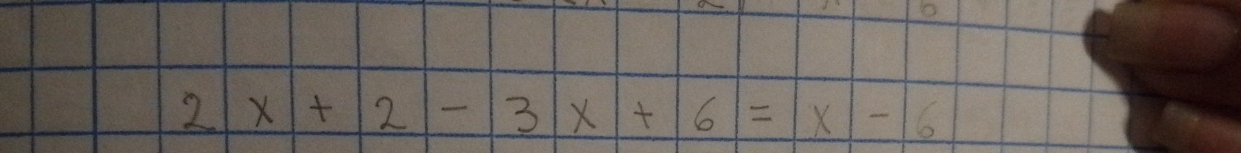 2|x|+2|-3|x|+6=x|-6