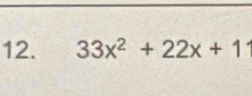 33x^2+22x+1