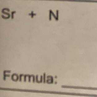 Formula: