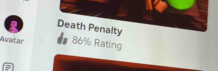 Death Penalty 
Avatar
86% Rating