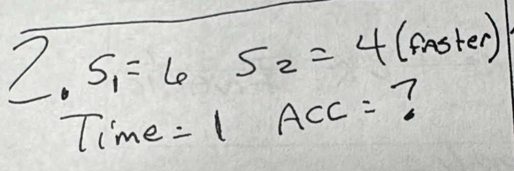 S_1=6
5_2=4 (easter) 
Time : 1 Aco = ?