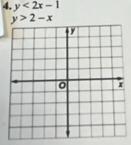 y<2x-1</tex>
y>2-x