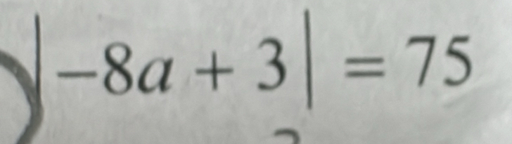 -8a+3|=75