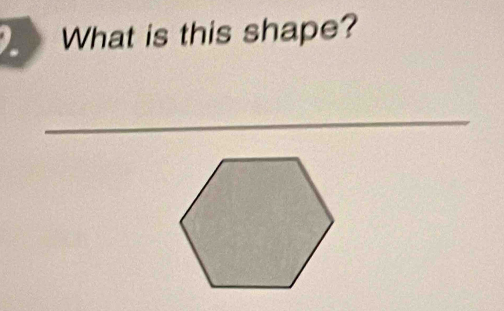 What is this shape? 
_