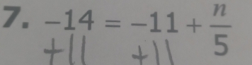 −11 = −11 ± s