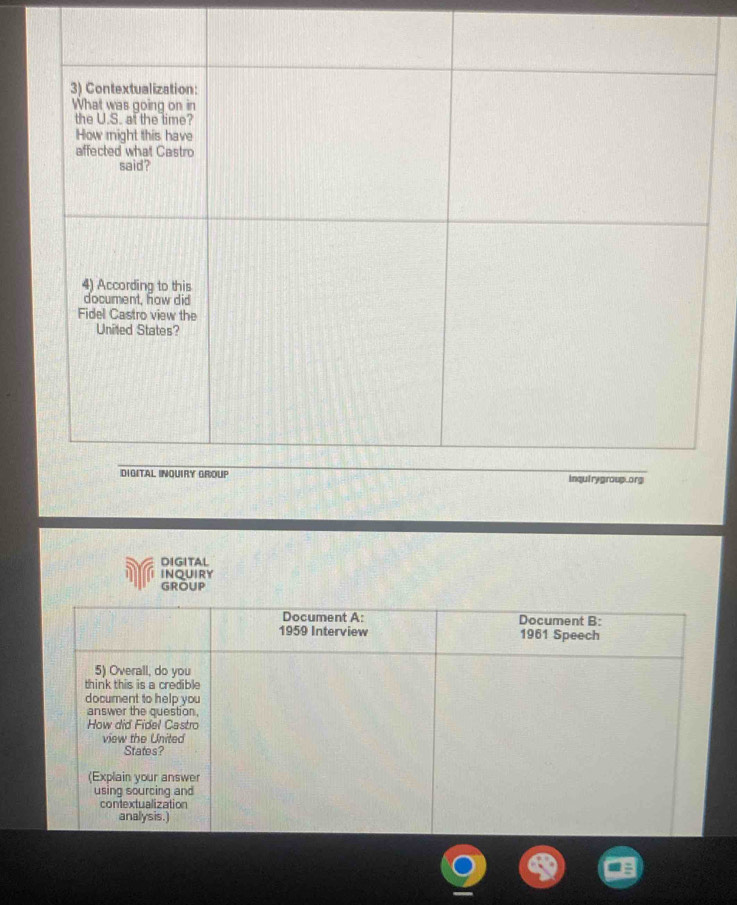 Solved: DIGITAL INQUIRY GROUP [Writing]
