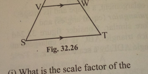 What is the scale factor of the