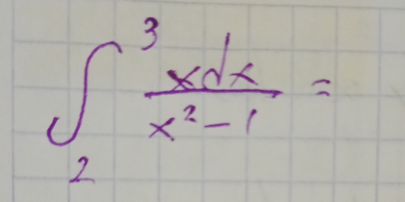 ∈t _2^(3frac x+2)x^2-1=