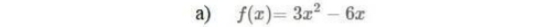 f(x)=3x^2-6x