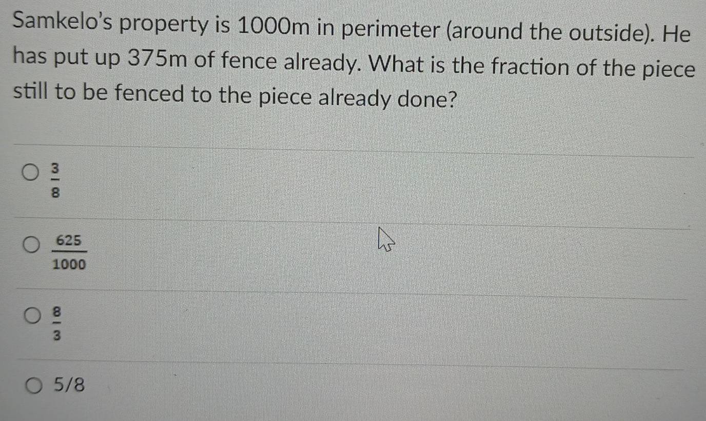 Solved: Samkelo's property is 1000m in perimeter (around the outside ...