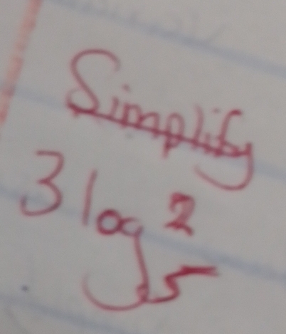 Simplisy
3log^2_5